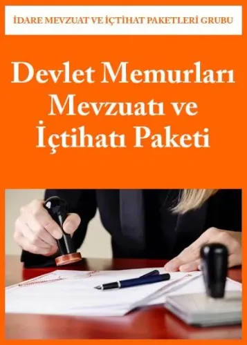 Devlet Memurları Mevzuatı ve İçtihatı Paketi