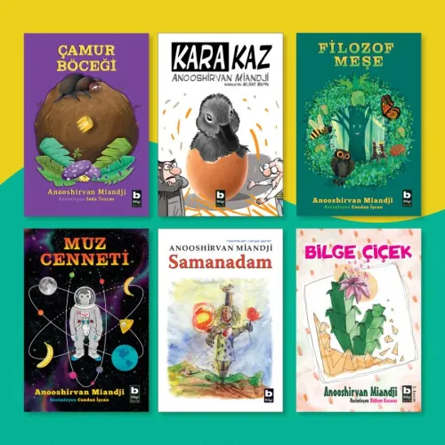 Anooshirvan Miandji Çocuklar İçin Felsefe Seti (6 Kitap)