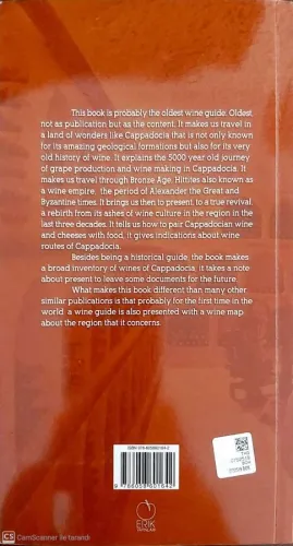 Cappadocian wines. Murat Yankı Erik Yayınları %45 indirimli