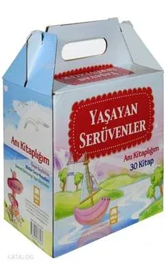 Yaşayan Serüvenler - Anı Kitaplığım Seti (30 Kitap); 4. ve 5. Sınıflar İçin