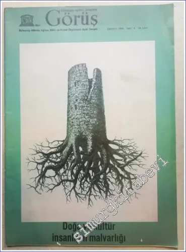 UNESCO'dan Dünyaya Açılan Pencere Görüş: Birleşmiş Milletler Eğitim Bilim ve Kültür Örgütünün Aylık Dergisi - Doğa ve Kültür - Sayı: 8, Ağustos 1980       1980