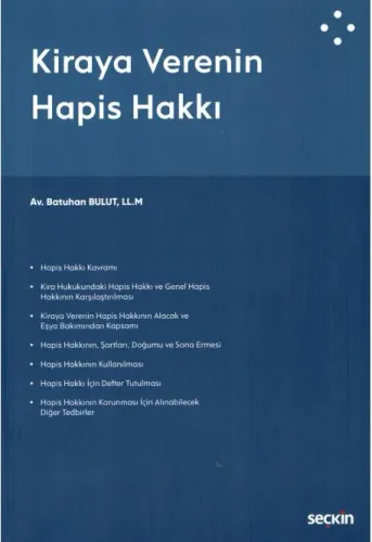 Kiraya Verenin Hapis Hakkı