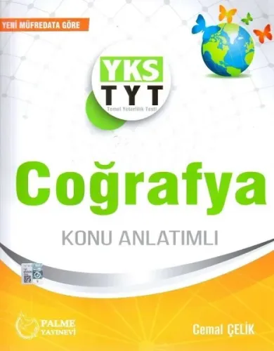 Palme Yayınları TYT Coğrafya Konu Anlatımlı Palme