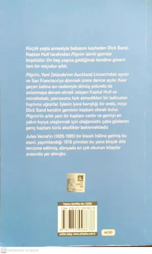 On Beş Yaşında Bir Kaptan Jules Verne Arkadaş Yayınları