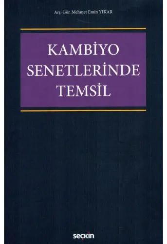 Kambiyo Senetlerinde Temsil