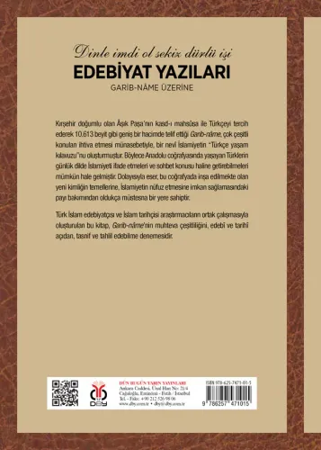 Edebiyat Yazıları: Garib-nâme Üzerine Reyhan Çorak Edebiyat Yazıları: Garib-nâme Üzerine Reyhan Çorak