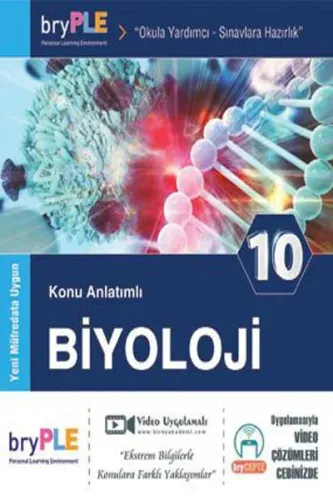 Birey Yayınları 10. Sınıf Biyoloji Konu Anlatımlı Birey Eğitim