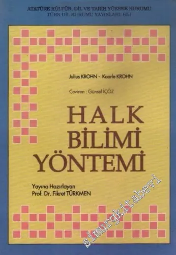 Halk Bilimi Yöntemi -        1996