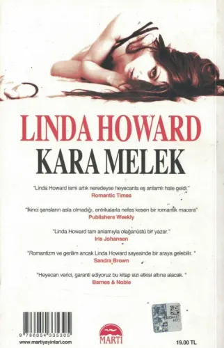 Kara Melek Linda Howard Martı Yayınevi %65 indirimli