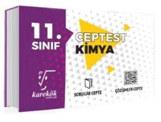 Karekök Yayınları 11. Sınıf Kimya Cep Test