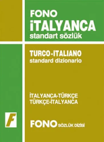 İtalyanca Standart Sözlük; İtalyanca-Türkçe / Türkçe-İtalyanca