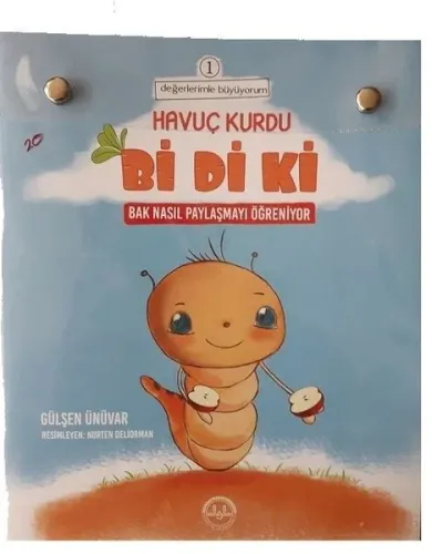 Değerlerimle Büyüyorum Havuç Kurdu Bi Di Ki (4 Kitap Takım)
