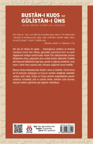 Bustân-ı Kuds ve Gülistân-ı Üns -Mucize, Keramet ve İbret Dolu Hikâyel