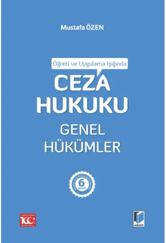 Ceza Hukuku Genel Hükümler