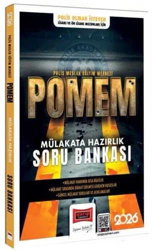 Yargı Yayınları 2026 POMEM Mülakata Hazırlık Soru Bankası