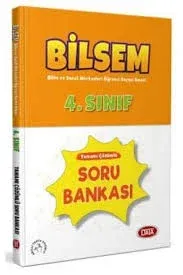 DATA BİLSEM 4. SINIF TAMAMI ÇÖZÜMLÜ SORU BANKASI  YENİ TARZ