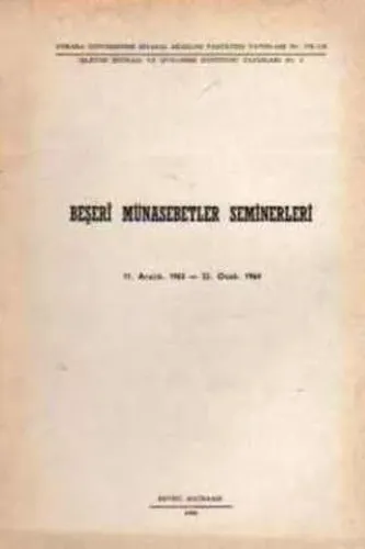 Beşeri Münasebetler Seminerleri