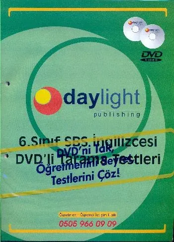 Daylight 6. Sınıf İngilizce DVD'li Tarama Testleri