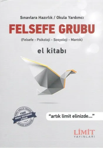 Limit Yayınları AYT Felsefe Grubu El Kitabı