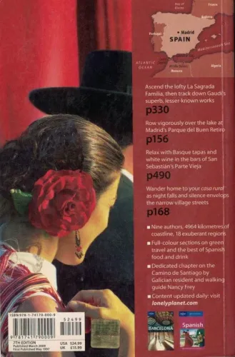 Spain Kollektif (İngilizce) Lonely Planet %50 indirimli