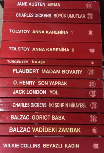 Dünya Klasikleri Seti 12 Kitap