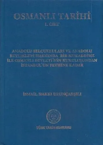 Osmanlı Tarihi 1. Cilt - Bez Ciltli Kitap