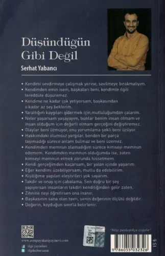 Düşündüğün Gibi Değil Serhat Yabancı Avrupa Yakası Yayınları %50 indir