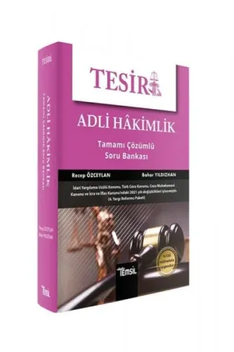 Tesir Adli Hakimlik Tamamı Çözümlü Soru Bankası