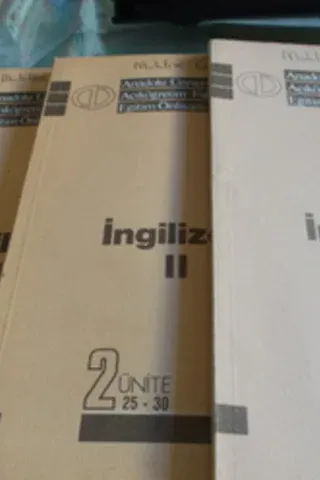 İngilizce II / 3 Cilt
