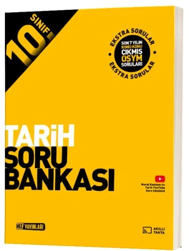 Hız Yayınları 10. Sınıf Tarih Soru Bankası