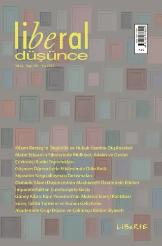 Liberal Düşünce Dergisi, Sayı 101 - - Liberal Düşünce Dergisi