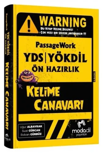 Modadil YDS-YÖKDİL Ön Hazırlık Passagework Kelime Canavarı