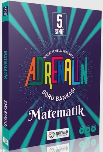 Adrenalin Yayınları 5. Sınıf Matematik Soru Bankası