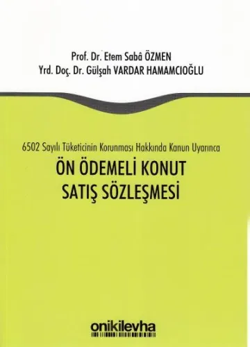 Ön Ödemeli Konut Satışı Sözleşmesi