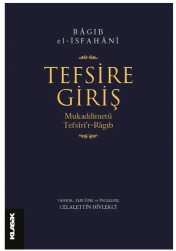 Tefsire Giriş  Mukaddimetü Tefsirir Ragıb