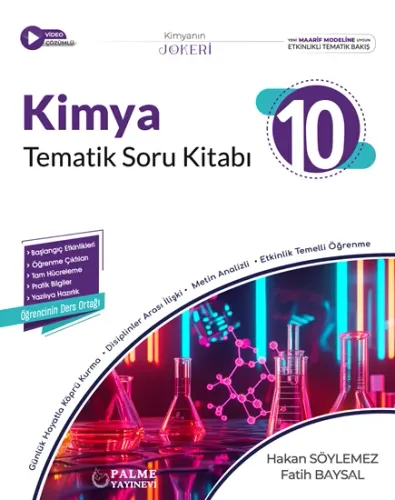 10.SINIF JOKER KİMYA SORU KİTABI TEMATİK