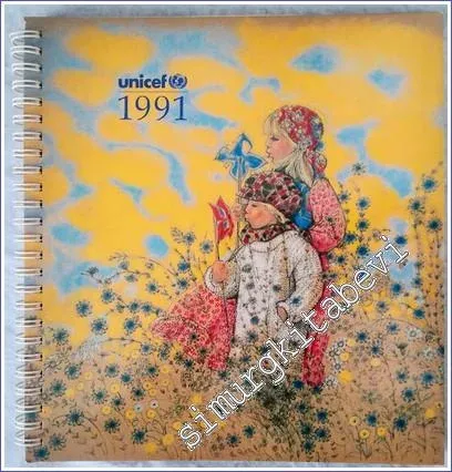Unicef 1991 Agenda / Engagement Calendar / Calendrio / Agenda : Children in Art / l'Enfant dans l'Art -        1991
