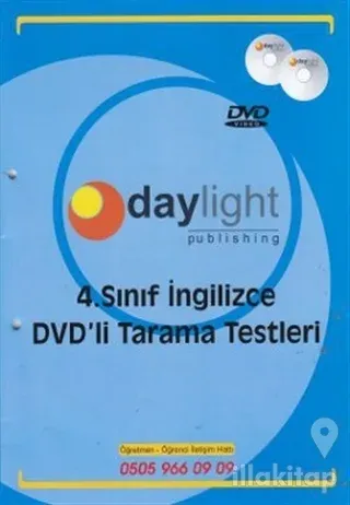 4. Sınıf İngilizce DVD'li Tarama Testleri