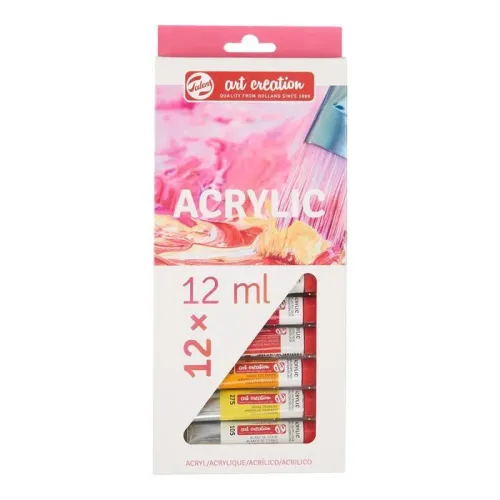 Talens Artcreation Acrylic Colour 12x12ml Akrilik Boya Seti