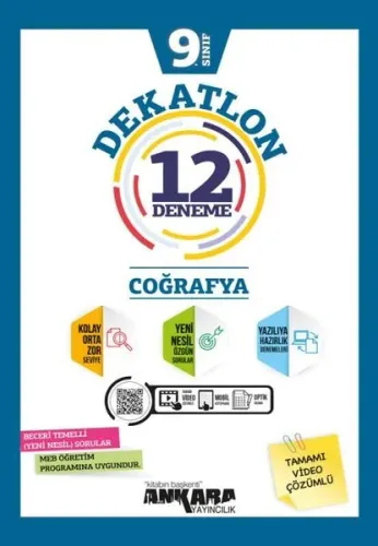 9. Sınıf Dekatlon Coğrafya 12 Deneme