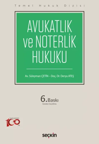 AVUKATLIK VE NOTERLİK HUKUKU ( THD )