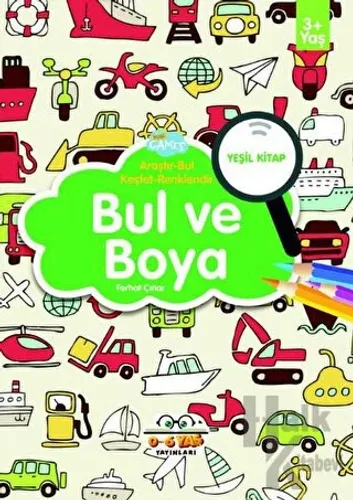 Bul ve Boya - Yeşil Kitap