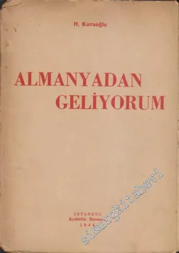 Almanyadan Geliyorum -