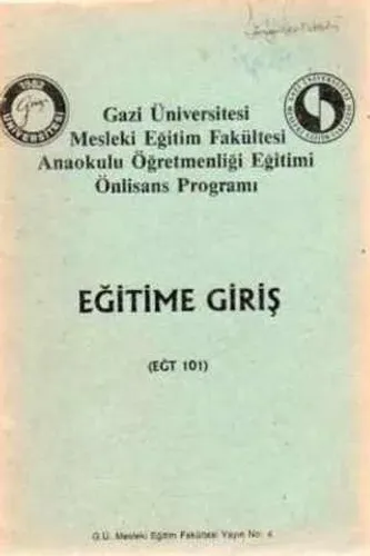 Eğitime Giriş
