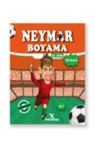 NEYMAR STİCKERLİ BOYAMA KİTABI