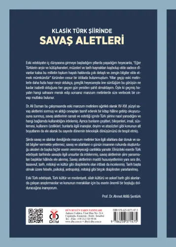 Klasik Türk Şiirinde Savaş Aletleri Ali Duman Klasik Türk Şiirinde Savaş Aletleri Ali Duman