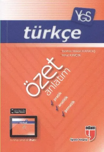 Edam YGS Türkçe Özet Anlatım Cep Boy
