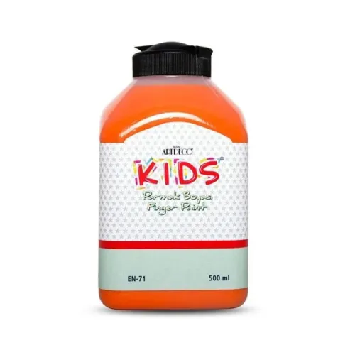 Artdeco Kids Parmak Boyası 500ml Turuncu 250