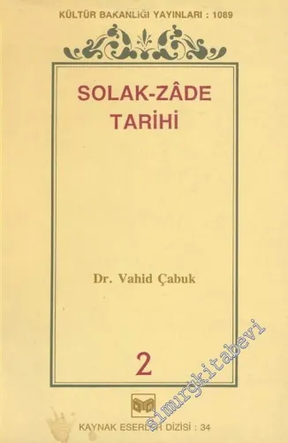 Solakzade Tarihi Cilt 2 -        1989