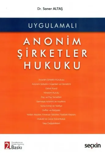 Anonim Şirketler Hukuku